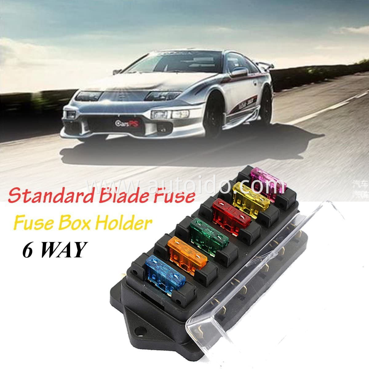 6 way fuse holder